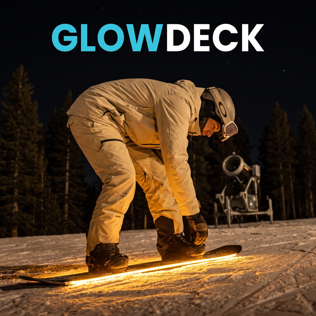 GLOWDECK™ LED SNOWBOARD SYSTEM