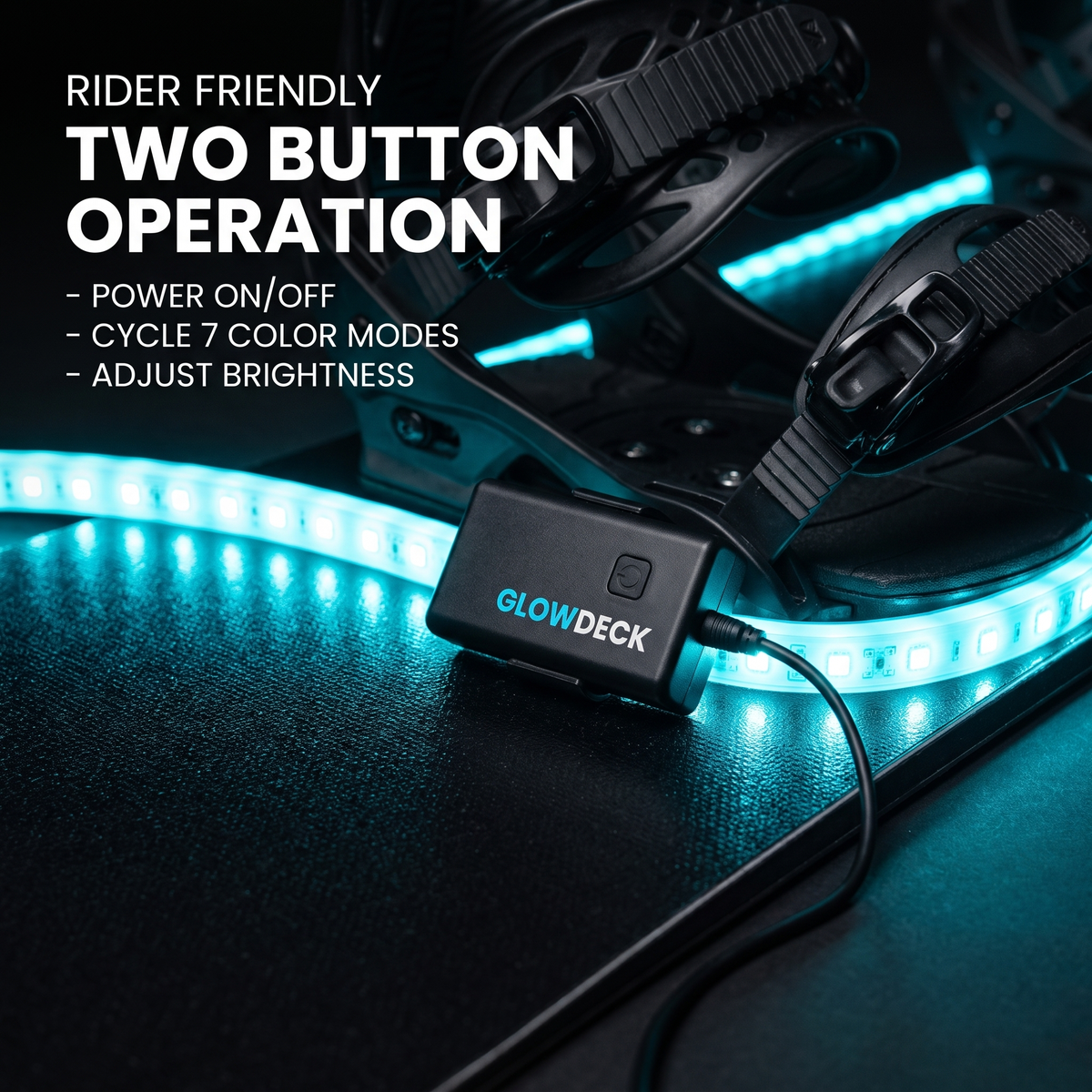 GLOWDECK™ LED SNOWBOARD SYSTEM
